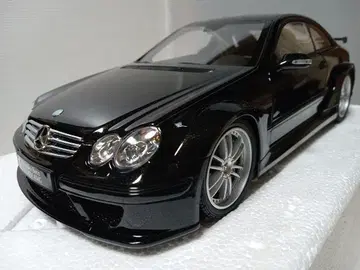 교쇼 1/18 벤츠 CLK DTM AMG 블랙 쿠페 미니카