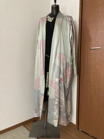 중고 기모노 리메이크 코트 롱 가디건