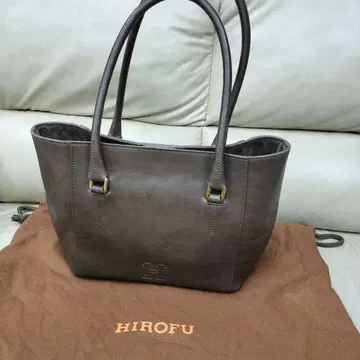 HIROFU 히로후 고급 가죽 토트백 새상품급