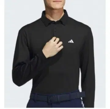 무료배송 새상품 adidas 3 스트라이프 골프 긴팔 피케 셔츠 2XL