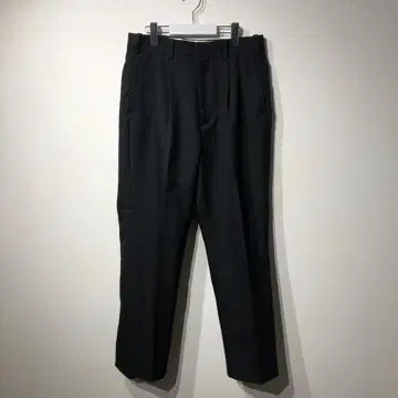 블랙 슬랙스 남성용