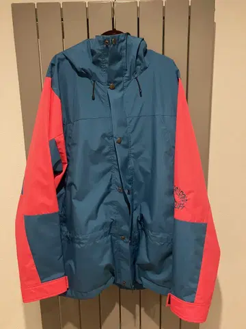 FLAGSTUFF 나일론 자켓 L 파랑/핑크