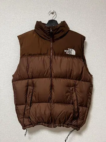THE NORTH FACE 브라운 다운 베스트 L 사이즈