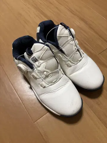 골프화 화이트 다이얼식 와이어 24.5cm