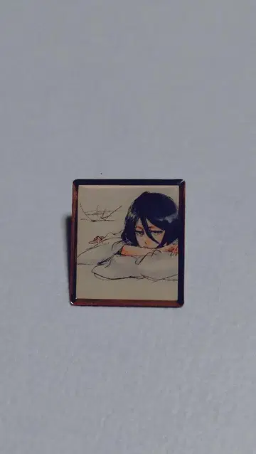 BLEACH EX. 원화전 핀 배지 쿠키키 루키아