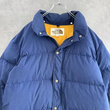 80s THE NORTH FACE 캠핑 시에라 다운 자켓 브라운 택 L