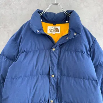 80s THE NORTH FACE 캠핑 시에라 다운 자켓 브라운 택 L