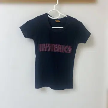 초레어! Hysteric Glamour 블랙 반팔 T셔츠 빈티지