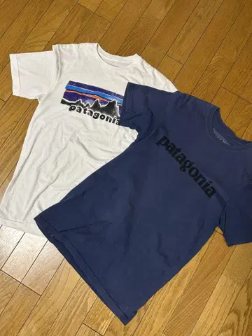 patagonia [ 파타고니아 ] 티셔츠 2장 세트 남성용 XS