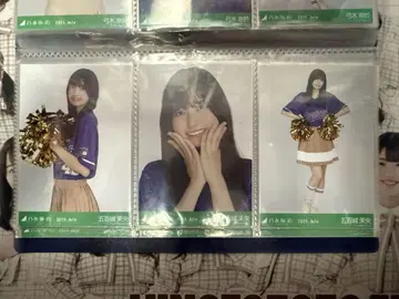 노기자카46 브로마이드 베이스볼 셔츠 이오키 마오 컴프
