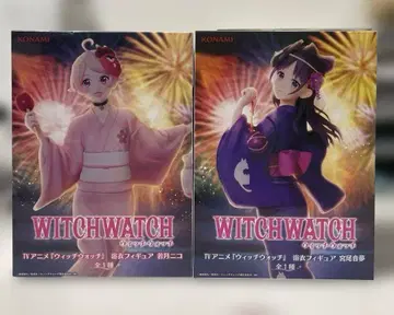 위치 워치 유카타 피규어 와카츠키 니코 & 미야오 오토메 2종 세트