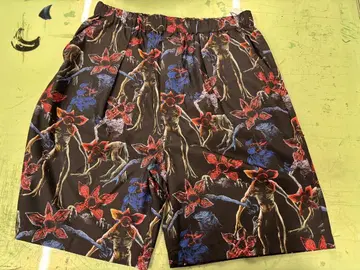 graniph x stranger things 하프 팬츠 L