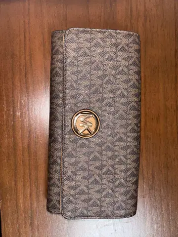MICHAEL KORS 모노그램 장지갑