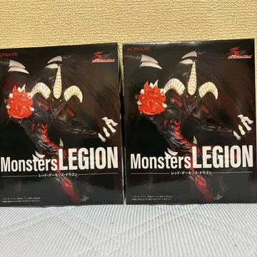 KONAMI 몬스터즈 LEGION 레드 데몬즈 드래곤 2체