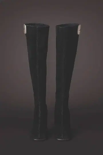 Vicini 이태리제 스퀘어토 스웨이드 롱 부츠