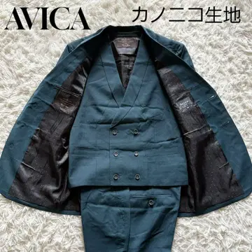 컨디션 최상 AVICA 수트 3피스 와타베 웨딩 턱시도