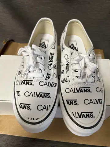 28cm VANS PALACE CK 콜라보 스니커즈 반스 팔라스