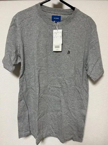 BEAMS 그레이 T셔츠 XL