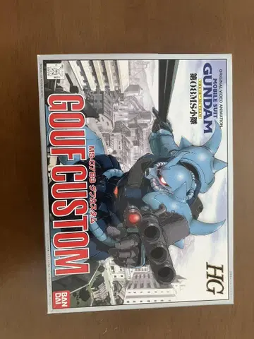 HG GOUF CUSTOM BANDAI 건담 프라모델