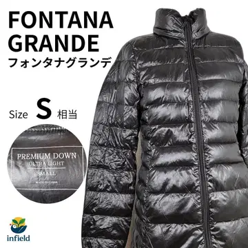 FONTANA GRANDE 폰타나그랑데 코트 다운 블랙 S