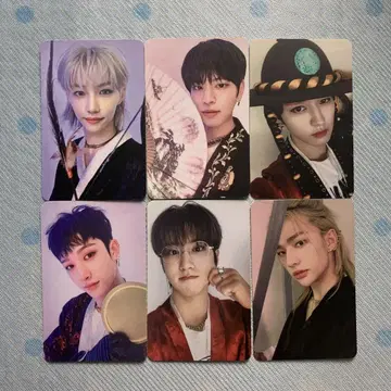 StrayKids 스키즈 SUBK shop IN생 트레이딩 카드 6장