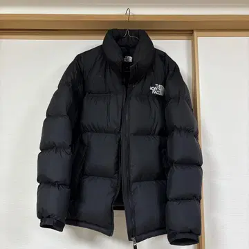 THE NORTH FACE 블랙 다운 자켓 눕시