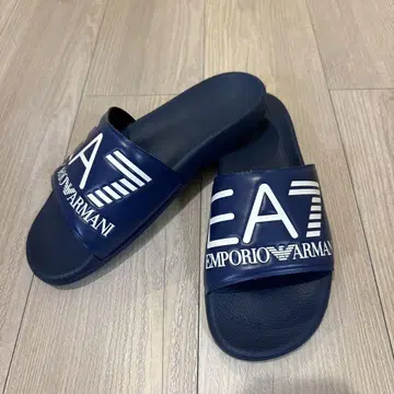Emporio Armani 네이비 샌들 약 28cm