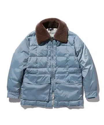 BEAMS PLUS / 퀼트 다운 자켓 L 색스 블루