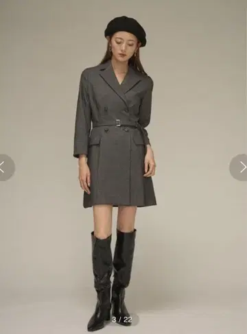 SNIDEL 자켓 미니 원피스