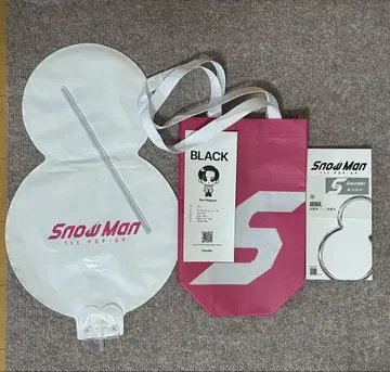 Snow Man 한국 서울 1st popup 혜택 세트
