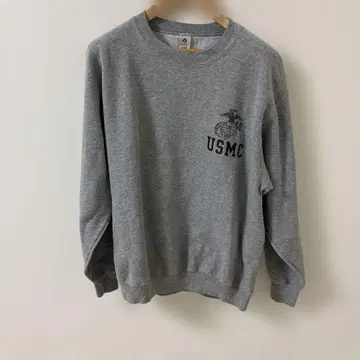 USMC 로고 그레이 맨투맨