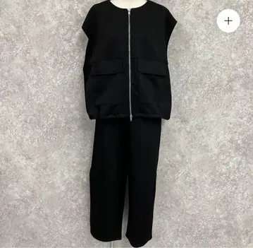 코끼리 고양이 블랙 셋업