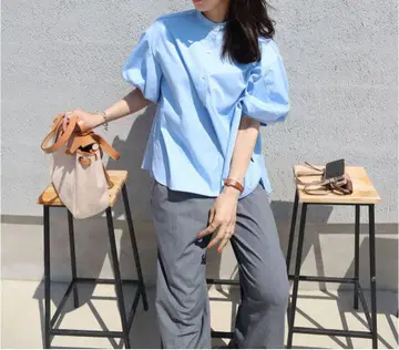 미사용 새상품 epa 에파 셔츠 half oxford shirt 색스색