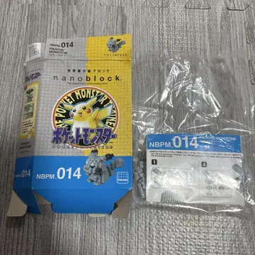 nanoblock 포켓몬스터 피카츄 모노톤 나노블록