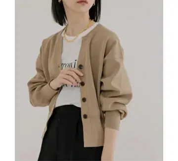 가디건 스키퍼 숏 가디건