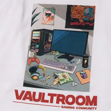 [ 새상품 ] DESKTOP TEE / WHT