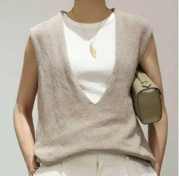 Deuxieme Classe Lily Linen V넥 베스트