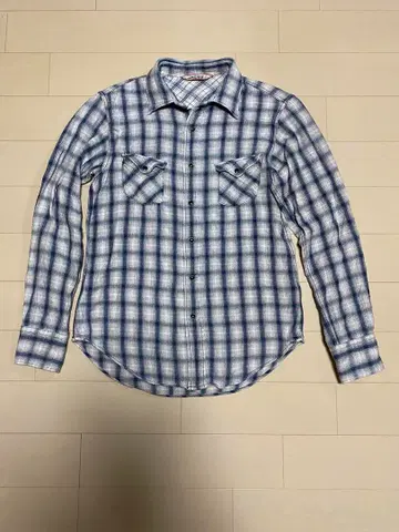 45rpm 플란넬 플란넬 셔츠 웨스턴 셔츠 포티파이브