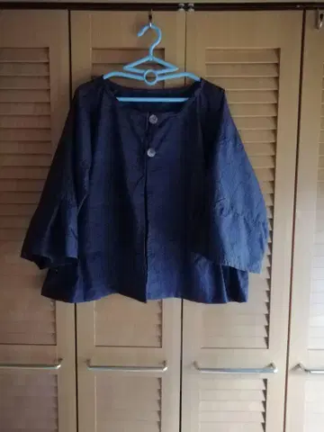 노카라 플레어 슬리브 자켓(오시마 명주 리메이크)