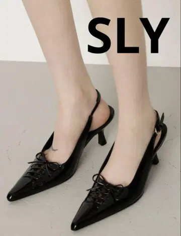 SLY 스라이 펌프스 MICHIXSLY POINTED 샌들 M 사이즈