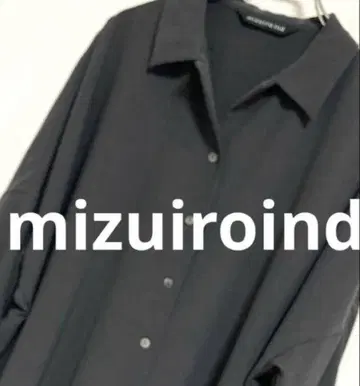 mizuiroind 미즈이로 인드 셔츠 그레이 긴팔