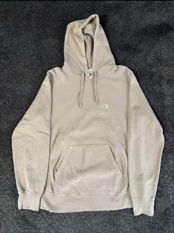 Champion Reverse Weave 후드티 L 베이지
