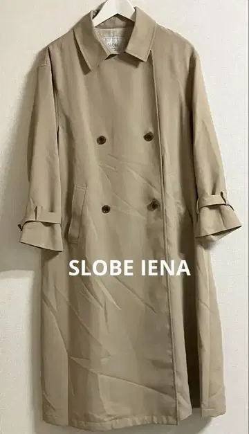 SLOBE IENA 트렌치코트 베이지