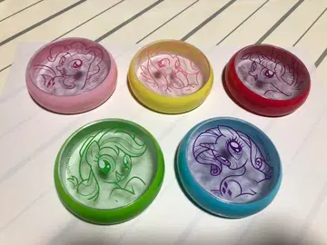 마이 리틀 포니 슬라임 용기 5개 세트