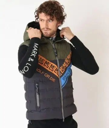 MARK&LONA Syndrone Down Hoody Vest
