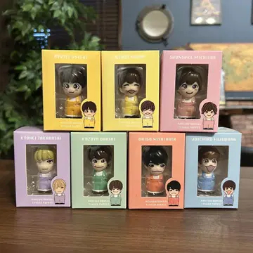 나니와단시 손가락 인형 7개 세트