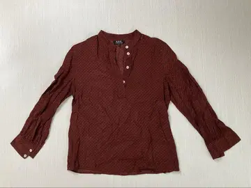 A.P.C. 패턴 긴팔 셔츠 36