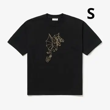 라코스테 x 고질라 킹 기도라 T셔츠 S사이즈