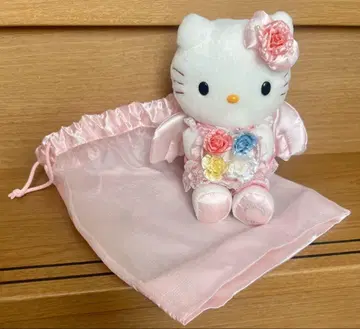 꽃다발을 든 헬로키티 (2006년 NTT 봉제 인형 전보)
