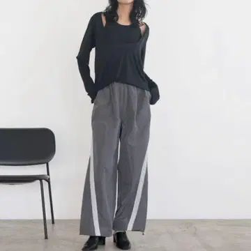사이드라인 나일론 팬츠 새상품